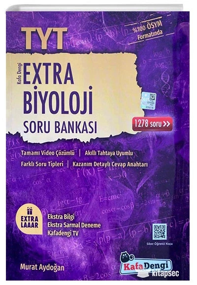 Tyt Extra Biyoloji Soru Bankası Kafa Dengi ürün görseli 1