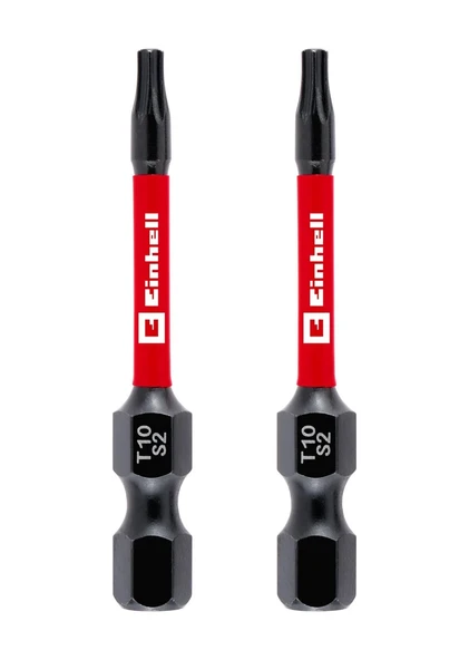 Einhell Torx bits uç 50 mm T10 2 adet - 49131220 ürün görseli 1