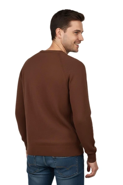 Erkek Spor Reklam Kol Kazak Regular Fit BGL-ST04949 - Resim 10