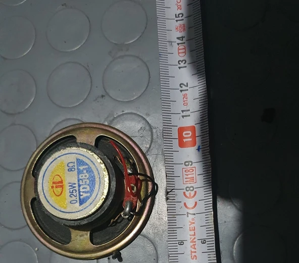Hoparlör 8 ohm 0.25 w ürün görseli