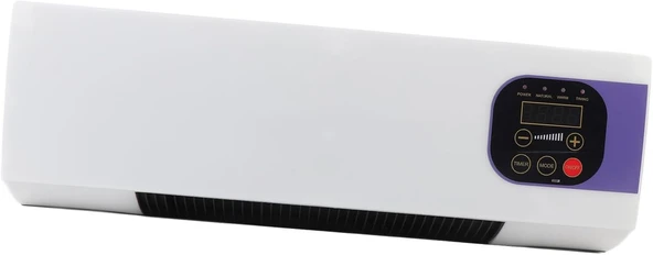 Elektrikli Duvar Isıtıcı, 3 -Hızlı Duvar Isıtıcı PTC İç Kullanım İçin Kolay Destek Isıtma (AB fişi 220V) - Resim 4