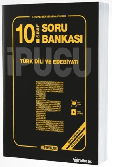 Hız 10.Sınıf Türk Dili Edebiyatı İpucu Soru Bankası ürün görseli 1