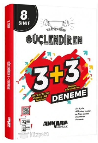 Ankara 8. Sınıf Güçlendi̇Ren 3+3 Deneme ürün görseli 1