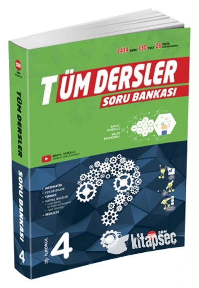 Sbm 4.Sınıf Tüm Dersler Soru Bankası ürün görseli