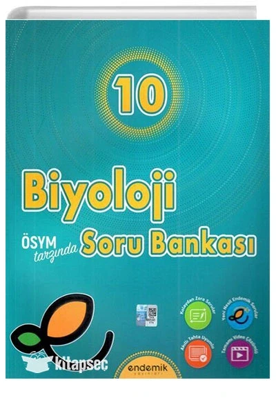 Endemik 10.Sınıf Biyoloji Soru Bankası ürün görseli 1