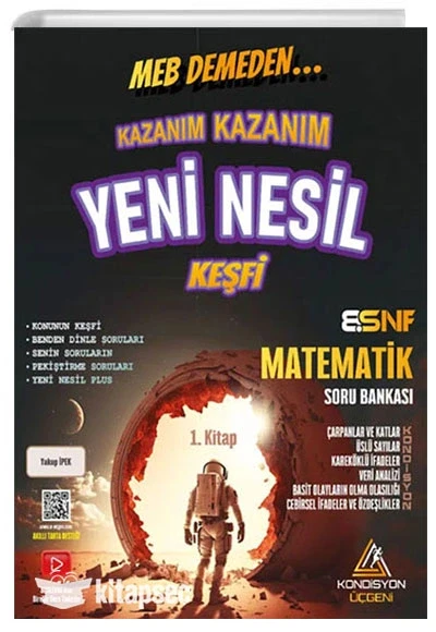 Üçgen 8.Sınıf Matematik Soru Bankası Kazanım Keşfi 1.Kitap ürün görseli 1