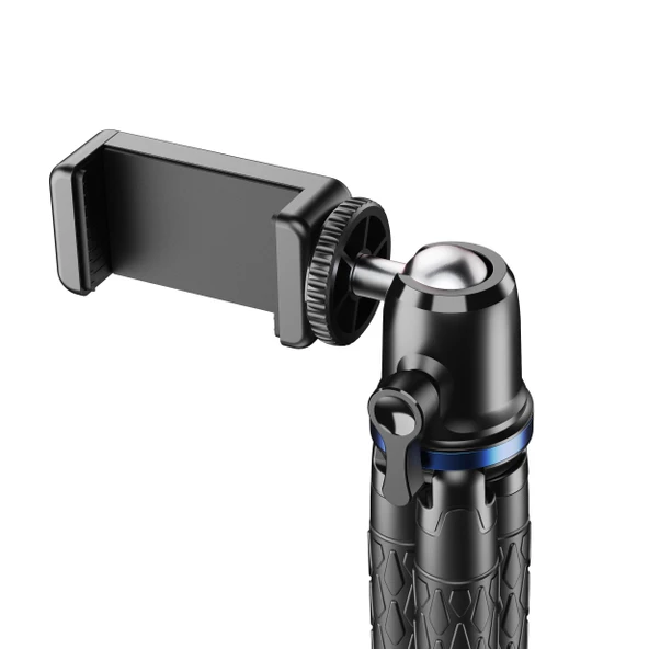 Apexel Profesyonel 30cm Esnek Ahtapot Tripod ve Vlog Kiti Telefon Tutucu Gopro Dslr Uyumlu APL-JJ10 - Resim 4