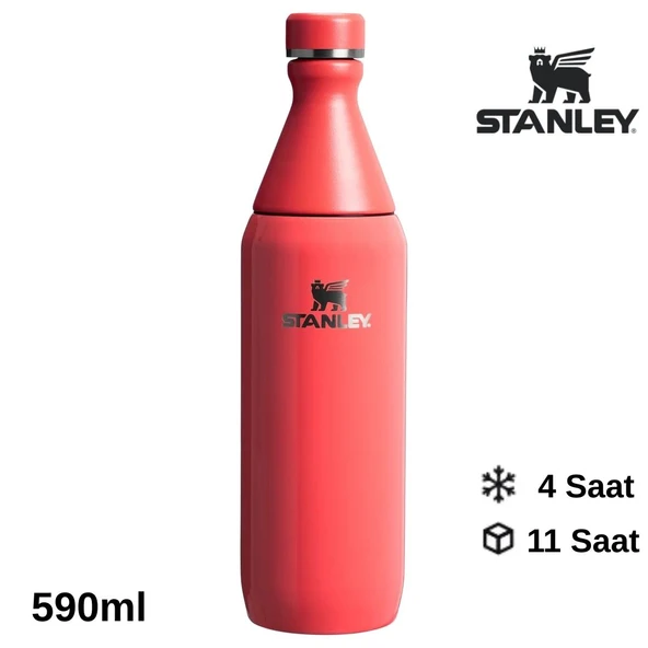 Stanley The All Day Slim Su Şişesi 0.59 L Termos Kamp Matara - Resim 4