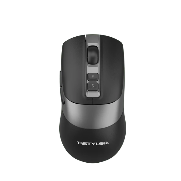 A4 TECH FG50S PLUS OPTIK MOUSE SILENT SİYAH 3200DPI ürün görseli 1