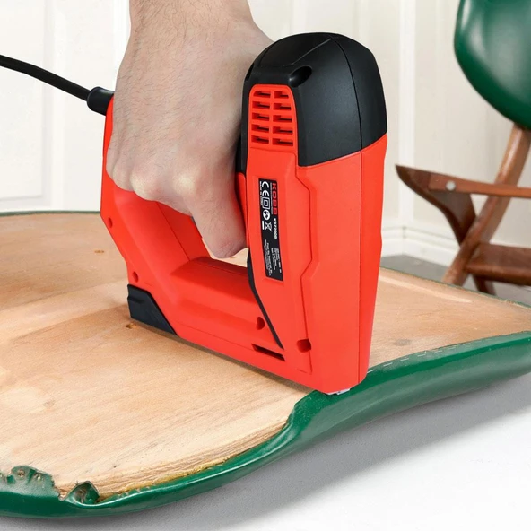 KBZ200B 8-16mm Zımba ve 15-16mm Profesyonel Çivi Çakma Makinesi + 3000 adet Yedek Zımba ve Çivi - Resim 3