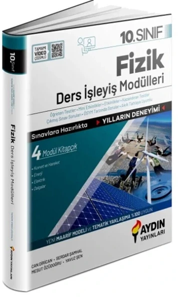 AYDIN 10.SINIF FİZİK DERS İŞLEYİŞ MODÜLLERİ ürün görseli 1