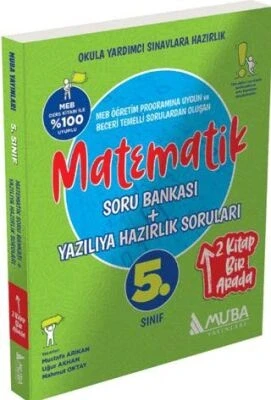 Muba 5.Sınıf Matematik Soru Bankası+Yazılıya Hazırlık Soruları ürün görseli 1
