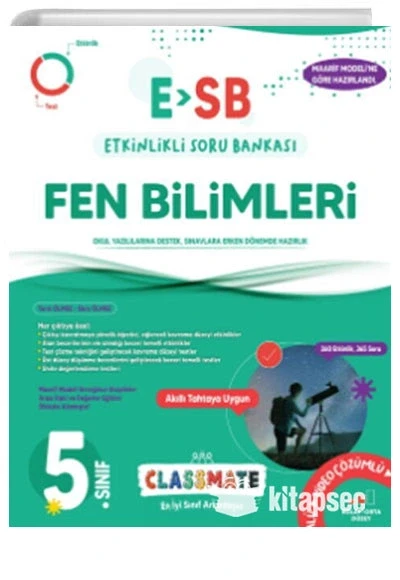 OKYANUS 5.SINIF FEN BİLİMLERİ ETKİNLİKLİ SORU BANKASI CLASSMATE ürün görseli