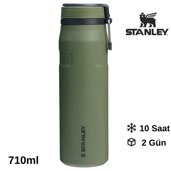 Stanley The IceFlow Twist Flip Termos 0.71 LT Termos Kupa Kamp Matara - Resim 2