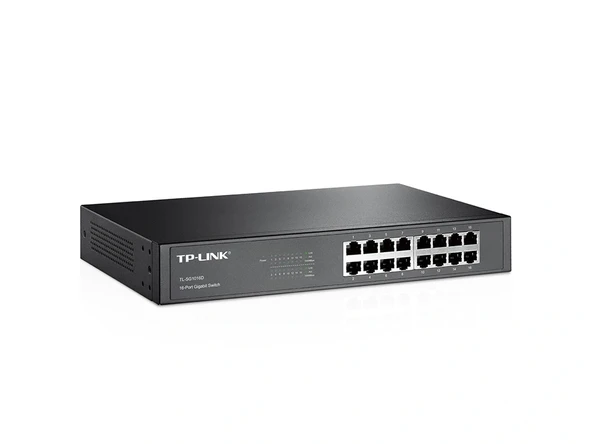 Tp Festa Tl-sg1016d 16'lı Gigabit Rack Switch ürün görseli 1