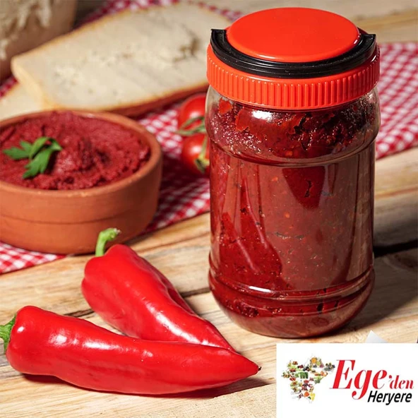 Domates Salçası 1 kg + Tatlı Biber Salçası 1 kg. + Acı Biber Salçası 1 Kg. Üç Lezzet Bir Arada - Resim 4