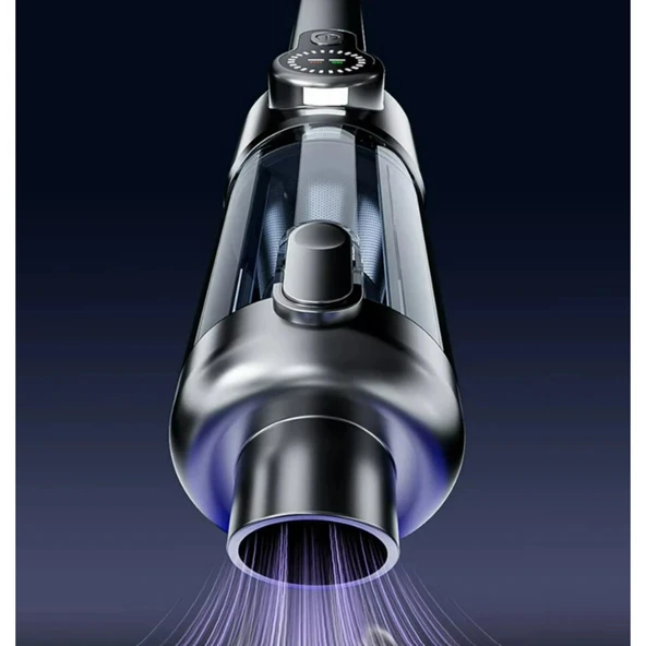 Ozmik ST-126Plus Yüksek Güçlü El Tipi Süpürge 18000Pa Emme Gücü Şarj Edilebilir Numaratör Hediye - Resim 3