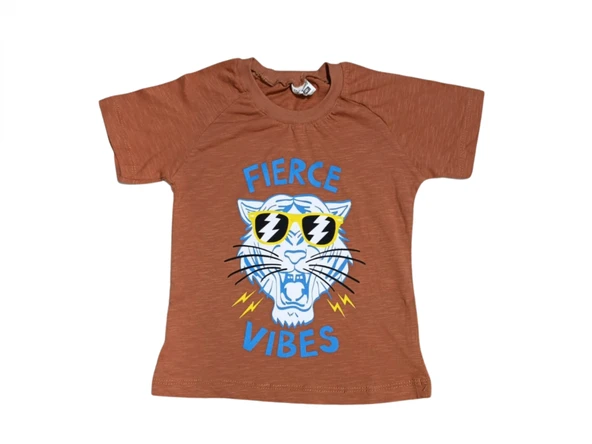 FIERCE BASKILI ERKEK T-SHIRT ürün görseli