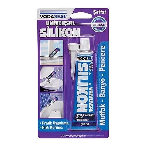 Vodaseal Silikon 50 gr Şeffaf ürün görseli 1