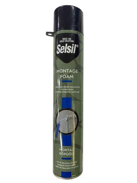 Selsil Selfoam Poliüratan Montaj Köpüğü 600 gr ürün görseli