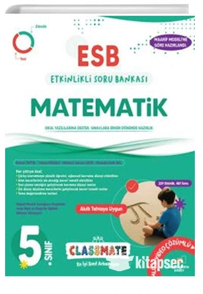 OKYANUS 5.SINIF MATEMATİK ETKİNLİKLİ SORU BANKASI CLASSMATE ürün görseli