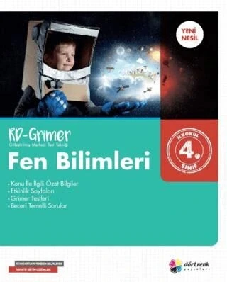 DÖRTRENK 4.SINIF SOSYAL BİLGİLER RD-GRİMER SORU BANKASI ürün görseli