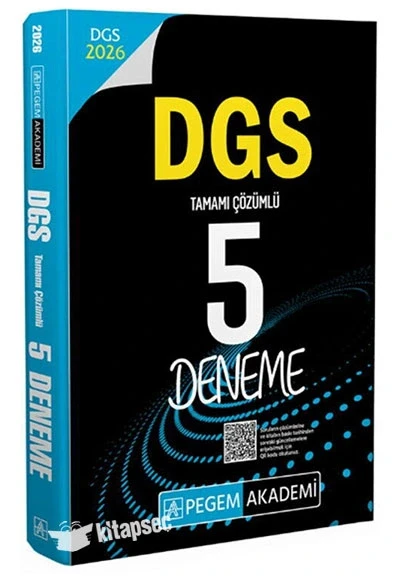 Pegem 2026 Dgs Çöümlü 5 Deneme ürün görseli
