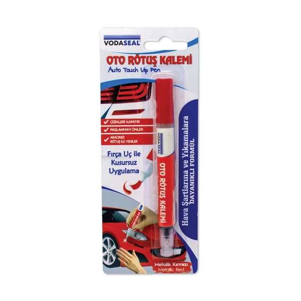Vodaseal Oto Rötuş Kalemi Metalik Kırmızı 5 ml ürün görseli 1