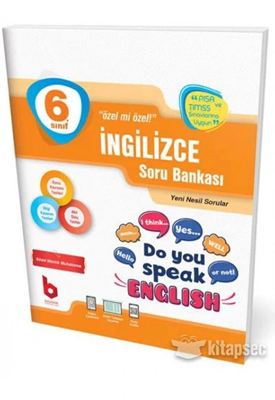 Basamak 6.Sınıf İngilizce Soru Bankası ürün görseli 1