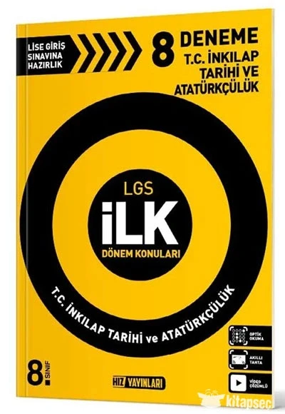 Hız 8.Sınıf İnkilap Tarihi Deneme İlk Dönem Konuları ürün görseli