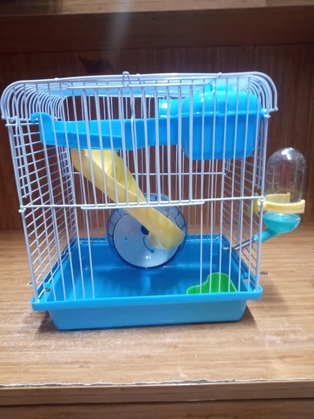 Hamster S201 Kafesi Boyalı 23X17X18 - Resim 3