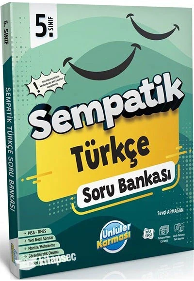 5.Sınıf Sempatik Türkçe Soru Bankası Ünlüler Karması ürün görseli