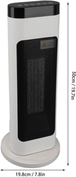 Alan Isıtıcı, Elektrikli Isıtıcı Sessiz Ç Oturma Odası Için Eğimli Kapanma Koruması (AB Fişi 220V) - Resim 4