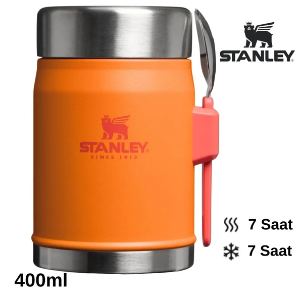 Stanley Classic Legendary Kaşıklı Yemek Termosu 0.4L Termos Kamp Matara ürün görseli