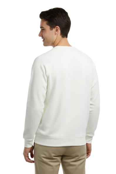 Erkek Spor Reklam Kol Sweatshirt Regular Fit BGL-ST04951 - Resim 10