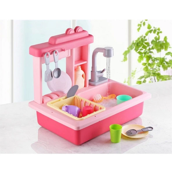 LC-30916 Let's be Child - Pilli İnteraktif Lavabo Seti 21 Parça - Resim 6