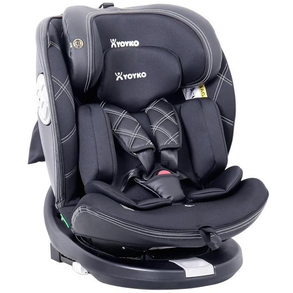 Yoyko Ultimate Siyah Isofix 0-36 kg Oto Koltuğu ürün görseli 1