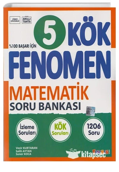 *KAMPANYA*FENOMEN 5 KÖK MATEMATİK SORU BANKASI ürün görseli