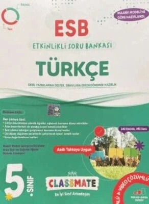 OKYANUS 5.SINIF TÜRKÇE ETKİNLİKLİ SORU BANKASI CLASSMATE ürün görseli