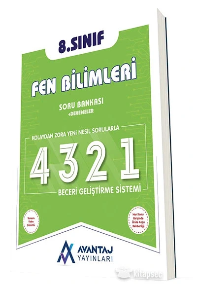 Avantaj 8.Sınıf Fen Bilimleri Soru Bankası ürün görseli