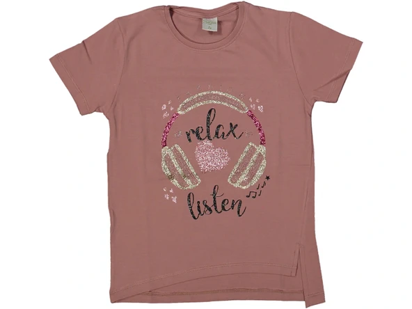 RELAX BASKILI KIZ T-SHIRT ürün görseli 1