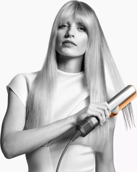 Dyson Airstrait Parlak Nikel Ve Parlak Bakır Islak Ve Kuru Saç Düzleştirici - Resim 3