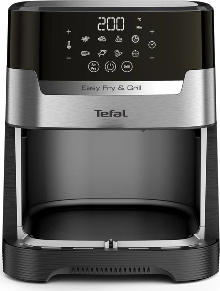 Tefal Easy Fry Grill Plus EY505D Precision 4.2 LT Fritöz Gri - Resim 2