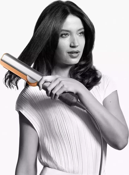 Dyson Airstrait Parlak Nikel Ve Parlak Bakır Islak Ve Kuru Saç Düzleştirici - Resim 2