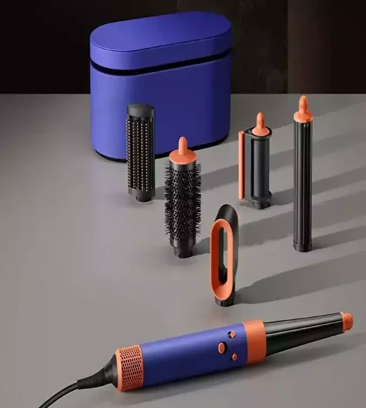 Dyson Airwrap i.d.™ saç şekillendirme ve kurutma seti (Vinca mavisi ve topaz) - Resim 4