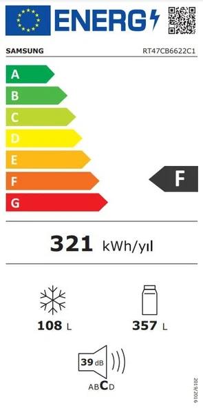 Samsung RT47CB6622C1 465 L Üstten Donduruculu Buzdolabı - Resim 4