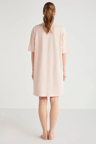 Catherines Çiçek Desen 2li Sabahlık Gecelik Takımı - Resim 4