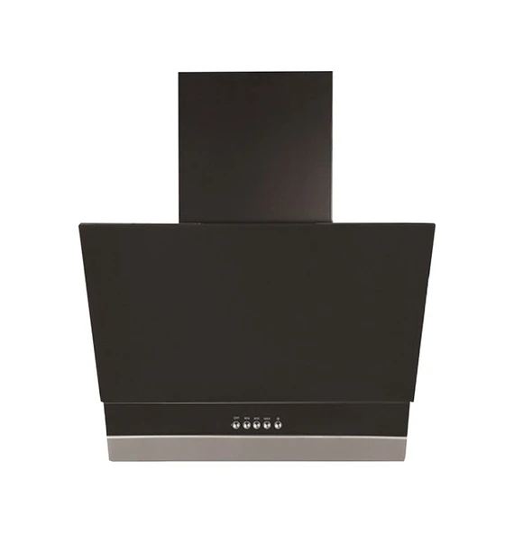 Oscar Simfer 5658 Eğik Cam Ankastre Davlumbaz 60 CM Siyah ürün görseli 1