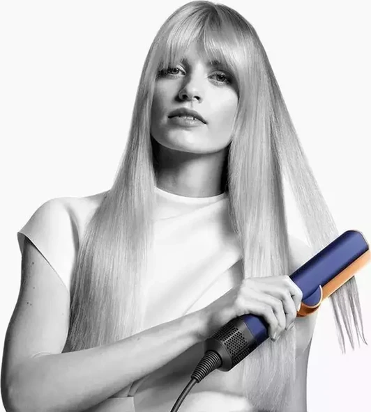 Dyson Airstrait™ Prusya Mavisi Ve Parlak Bakır Islak Ve Kuru Saç Düzleştirici - Resim 4