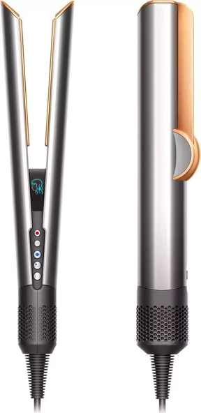 Dyson Airstrait Parlak Nikel Ve Parlak Bakır Islak Ve Kuru Saç Düzleştirici ürün görseli